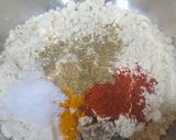 A picture of step 1 of Protein-pack Sattu Cheela(roasted gram flour pancake).