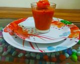 टेमैटो एंड कैरेट स्मूदी (tomato and carrot smoothie recipe in hindi) रेसिपी चरण 5 फोटो