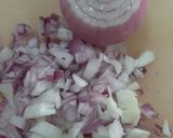 صورة لخطوة 3 من وصفة صنية الباذنجان 🍆 والبطاطس 🥔 بالدجاج المفروم
