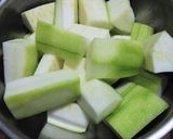 竹筍絲瓜湯的食譜步驟2照片
