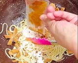 Foto langkah ke 4 dari resep 258. SPAGHETTI CARBONARA WITH SOSIS.