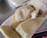 Foto del paso 1 de la receta: Pasteles de arracacha /apio🍠🫓🥙rellenos de salteado de berenjena, cebolla y pera🍆🧅🍐