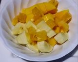 รูปขั้นตอนการทำที่ 2 ของ มูสลี่นมสดโยเกิร์ตผลไม้รวม