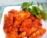 Foto langkah ke 3 dari resep Otak otak ikan tenggiri bumbu balado.