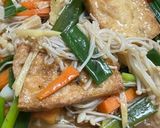 Foto langkah ke 7 dari resep Asam manis tahu jamur.