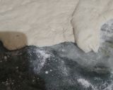 A picture of step 5 of Afghani fateer.