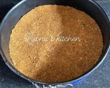 A picture of step 2 of No-bake 3 Layers Chocolate Cheesecake:.