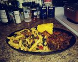 A picture of step 4 of LadyIncognito's BBQ Apple Jalapeno Boneless Thighs.
