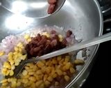 A picture of step 9 of Mexican Platter-Tangy Rajma Curry and Mexican Rice.
