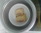 Hình bước làm 2 của món Đậu phụ hấp thịt tương cà