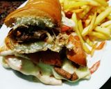 Foto del paso 4 de la receta: Sandwich Bocatta de pollo con papas fritas