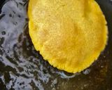 मटर कैप्सिकम करी विथ मक्का पूरी (Green Peas Capsicum Curry with Makka Poori) रेसिपी चरण 8 फोटो