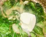 Foto del paso 3 de la receta: EMPANADA DE ESPINACA Y QUESOS 🥬🧀🍽🍷 EN HORNO ELÉCTRICO 👏😋🍽🥬🧀🍷🤗👏