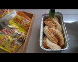 Foto langkah ke 7 dari resep Roti Keju Bolognese Tanpa Ulen (Minyak).