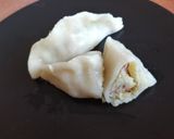 Pierożki na parze z młodą kapustą, ziemniakami i boczkiem 🥟 krok przepisu 4 zdjęcie