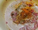 A picture of step 5 of Dum seekh qeema.