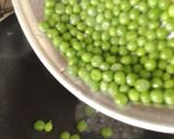 A picture of step 2 of Roasted Peas.