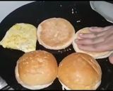 A picture of step 9 of Anday wala burger.