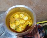 A picture of step 1 of Egg curry.