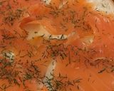 A picture of step 1 of Smoked Trout Croque-Monsieur French Toast Style.