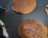A picture of step 2 of Whole wheat pancake cake bars and cupcakes.