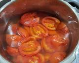 Tomato soup with fried bread crumbs recipe step 1 photo
