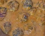 A picture of step 6 of Spaghetti and Meatballs #4weekschallenge #Charityrecipe.