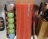 Smoothie málnás, banános, narancsos🙂! recept fázis 3 fotója