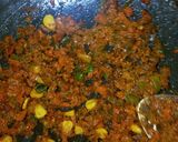 A picture of step 2 of Veg Kathi Rolls.