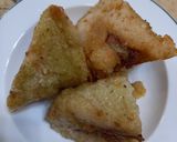 A picture of step 1 of Pan-Fried Bánh Chưng.
