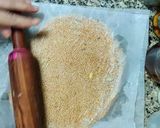 A picture of step 3 of #walnut #GA4 Gur ki chikki.
