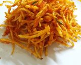 Foto langkah ke 5 dari resep Kering Kentang a.k.a Kering Mustofa garing + tanpa penyedap.