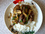 Panitas de pollo al ajillo