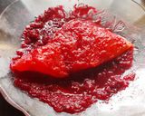 A picture of step 4 of Fish Cooked in Beetroot & Chutney.