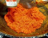 A picture of step 2 of Beetroot Gajar Halwa Cake - Beetroot Carrot Halwa Valentines Cake.