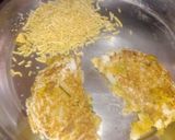 A picture of step 5 of Sun sandwich.