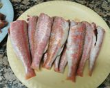 Foto del paso 1 de la receta: Molls amb crema de galeres i taronja