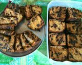 Foto langkah ke 6 dari resep Banana Choco Chips Cake -mudah, tanpa mixer-.