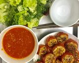 Hình bước làm 4 của món Chả cà chua