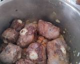 A picture of step 6 of Oxtail Stew! With or Without Instant Pot.