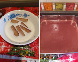 Foto del paso 3 de la receta: Tarta 🍰 de galleta🍪tres chocolate🍫TM5 paso a paso