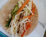 A picture of step 2 of Chicken Burritos in an Air Fryer.