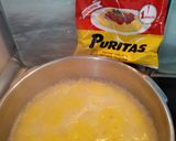 Foto del paso 3 de la receta Pastel de verduras y pollo al horno con base de polenta