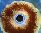 Foto langkah ke 3 dari resep Bolu Air Kukus 1 telur Motif Topography.
