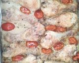 Foto del paso 4 de la receta: Muslos de Pollo y Cherrys Asados con Leche de Coco, Yakiniku y Salsa de Humo