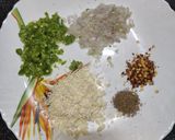 A picture of step 3 of Protein rich chilla.