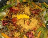 A picture of step 3 of Maggi Macaroni.