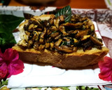 Foto del paso 3 de la receta: Tostada con champiñones a la menta
