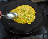 A picture of step 5 of Methi With Spring Onion Cheela.