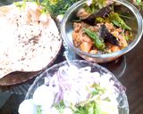 A picture of step 9 of Alu bagan.
